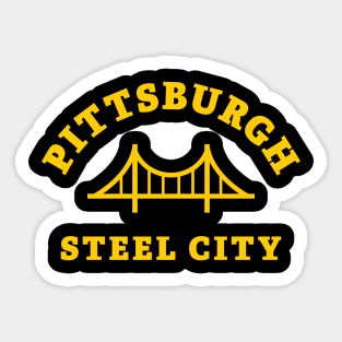 Pittsburgh Steel City Sticker